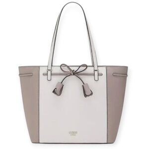 Guess Original Floral Cream Tote and Wallet Vegan Leather Unique Find